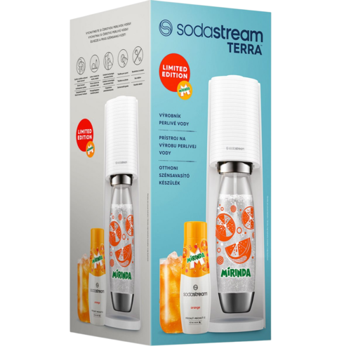 Sodastream Terra White Mirinda MegaPack CQC