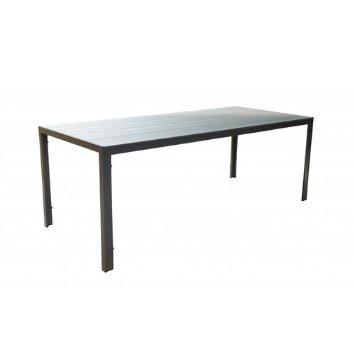 Gartentisch Haggen, 150 x 90 x 74 cm, Aluminium