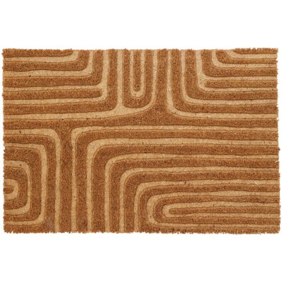 Wycieraczka kokosowa Ripples Geometry, 59 x 39 cm