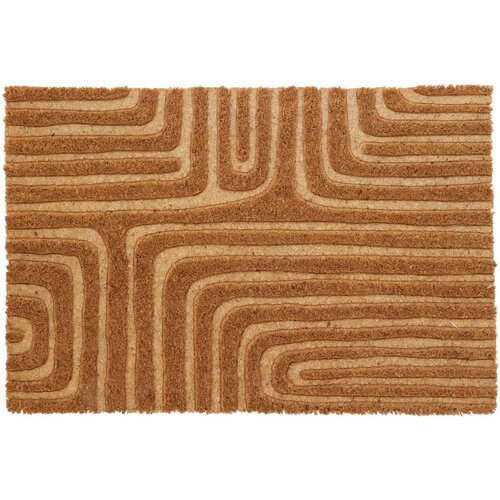 Covoraș fibre de ocos mat Ripples Geometry, 59 x 39 cm