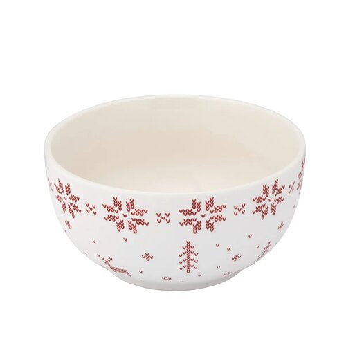 Altom Porcelanska skleda Grenlandia 13 cm, 600 ml,rdeča