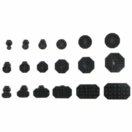 Sixtol Dellenreparaturset für Karosserien mitAbzieher CAR BODY REPAIR SET 50, 50 Stück