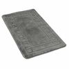 Kvalitex Badematte Rahmen grau, 60 x 100 cm