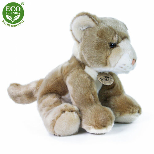 Plišasti levček sedí 27 cm ECO-FRIENDLY