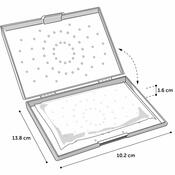 Flamingo Пластиковий охолоджувальний килимок для  гризунів з наповнювачем, 14 х 10 х 1,6 см