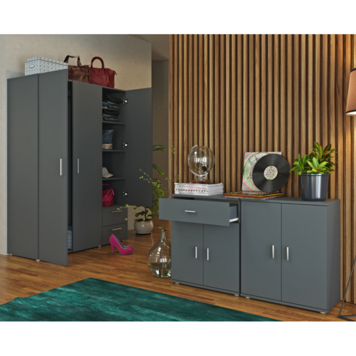 Schrank ADELI Typ 2, graphit