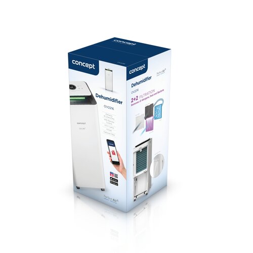 Dezumidificator Perfect Air Smart Concept OV2216,alb