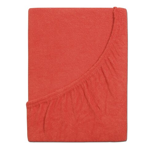 4Home Frottee-Bettlaken Ideal Erdbeere, 70 x 140 cm