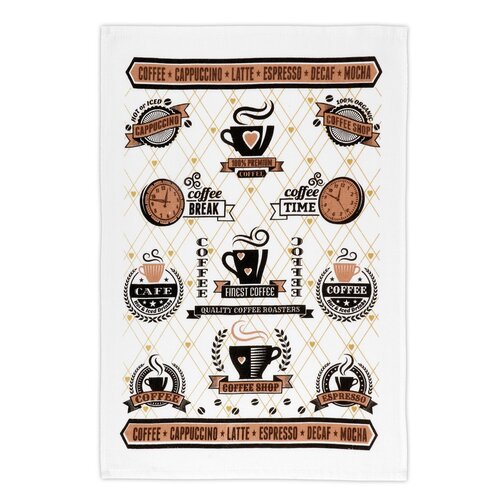 Bellatex Кухонний рушник Кав'ярня, 40 x 60 см, набір з 2 шт.