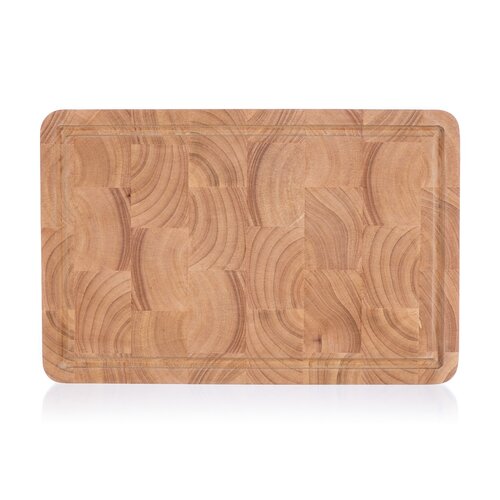 Banquet Prkénko krájecí dřevěné BRILLANTE Rubberwood 38 x 25 x 3 cm