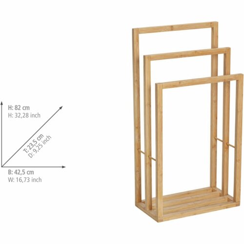 Wenko Dřevěný stojan na ručníky BAMBUSA