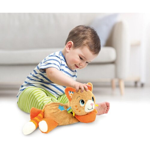 Clementoni Interaktywny kot ze spokojnymidźwiękami, pluszowy