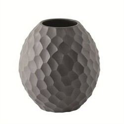 ASA Selection váza Carve 12 cm tmavě šedá