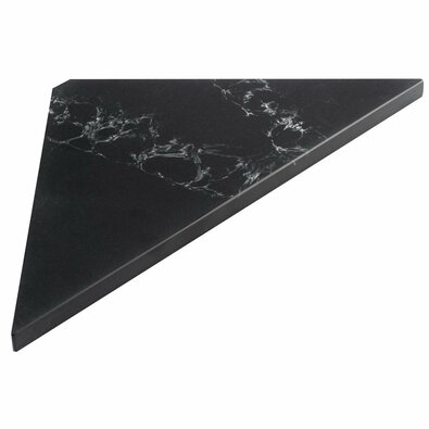 SAPHO AE200-0598 Камінь для кутової полиці Abeline 20 x 20 см, чорний аттик