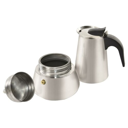 Orion Moka Edelstahl-Kanne, 0,45 l