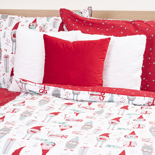 Lenjerie de pat din bumbac 4Home Christmas Elf,140 x 200 cm, 70 x 90 cm