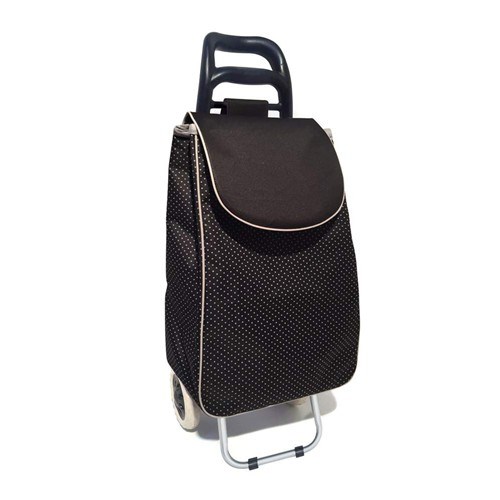 Brilanz Nákupná taška na kolieskach CARRIE, čierna