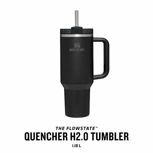 STANLEY Quencher H2.O FlowState Tumbler 1180 ml fekete tonális