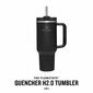 STANLEY Quencher H2.O FlowState Tumbler 1180 ml Black Tonal