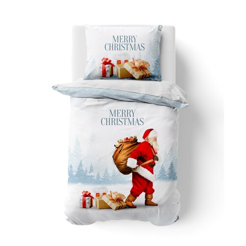 Kvalitex Bombažno posteljnino Merry Christmas 3D,140 x 200 cm, 70 x 90 cm