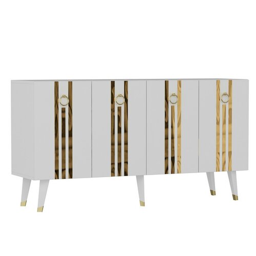 Schrank Isil White and Gold