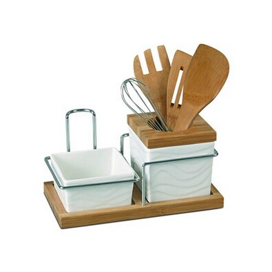 Set ustensile de bucătărie Banquet Collezione Bianca