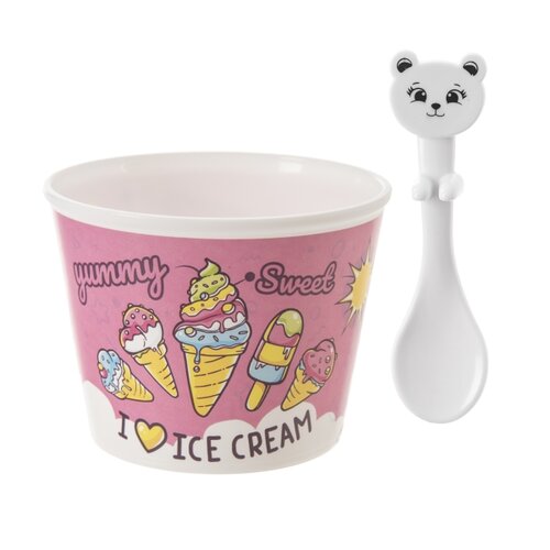 Orion 8-delni set skodelic s žličkom, 300 ml