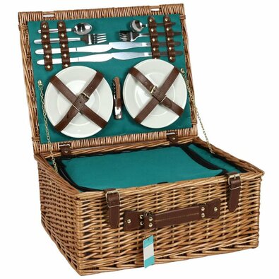 Picknickkorb für 4 Personen Ireland, 46 x 36 x 21 cm