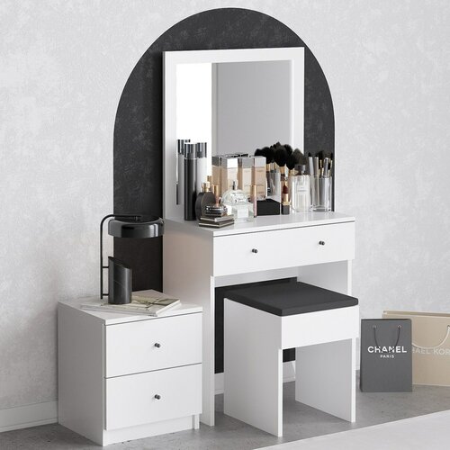Masă cosmetică Nice White