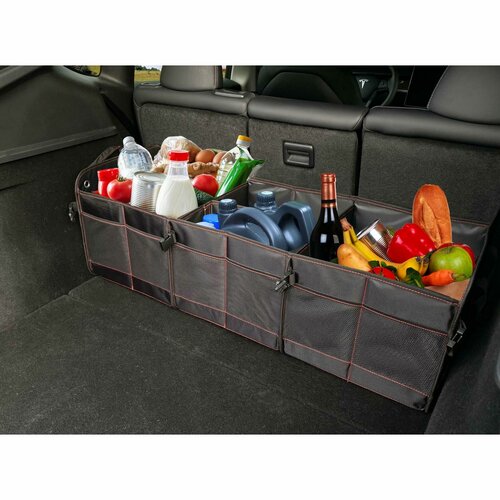 Sixtol Auto-Kofferraum-Organizer CAR COMPACT 19 PRO, 19 Fächer, faltbar