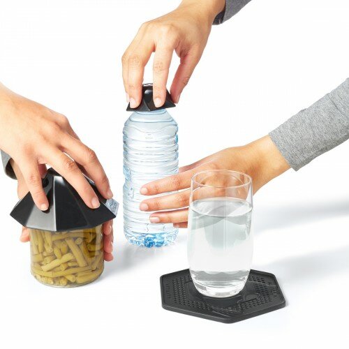 Vitility VIT-70210360 Set aus Glas- und PET-Flaschenöffner