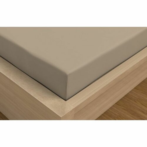 Kvalitex Luxury collection szatén lepedőbézs színű, 200 x 200 cm + 15 cm, bézs, 200 x 200 cm termék 2. képe