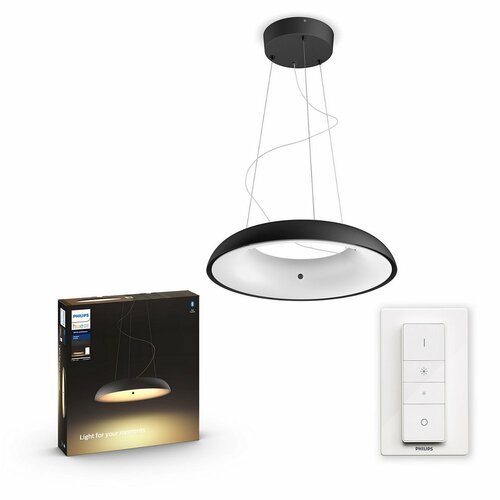 Philips Hue 40233/30/P6 Oprawa wisząca LED Amaze 39 W, czarnz