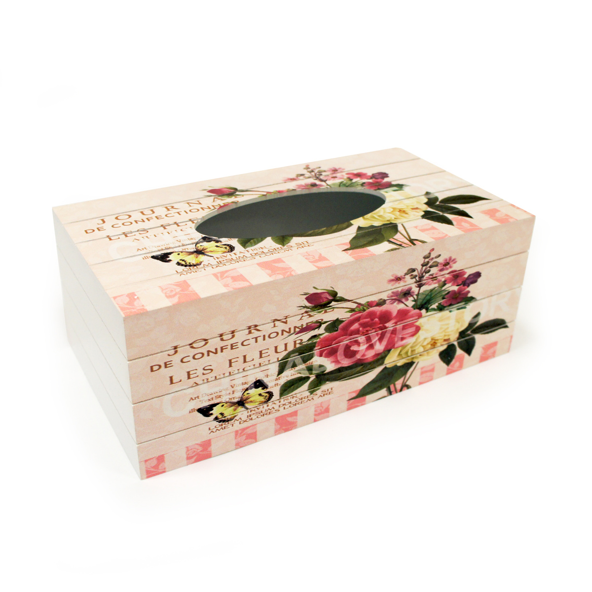 Krabička na vreckovky Rosie, KP8733 Autronic