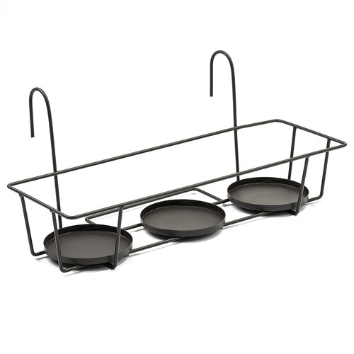 Uchwyt na kwietniki 52 cm czarny