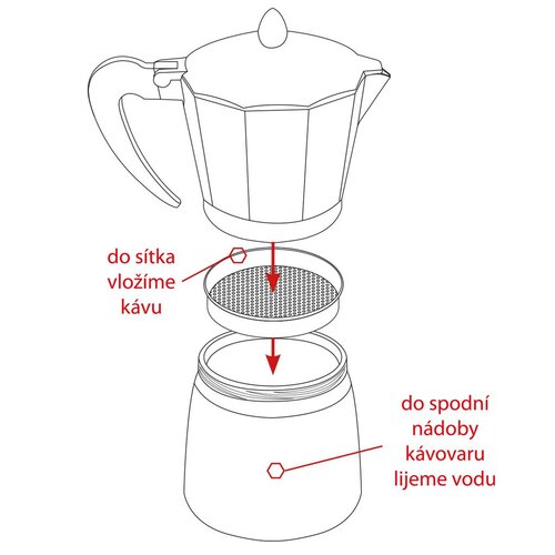 Orion Moka AL kancsó, 0,3 l
