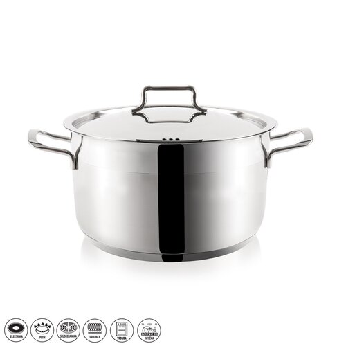 Orion Nerezový kastról s pokrievkou Anett 4,3 l