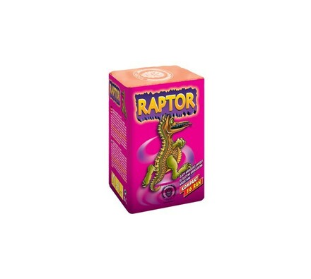 Raptor A Crackling crossette, 16 ran