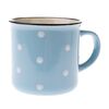 Keramikbecher Punkt 470 ml, Blau
