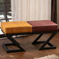 Lavice Brda Mustard and Claret Red