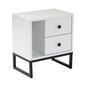 Stolik nocny Glimmer White