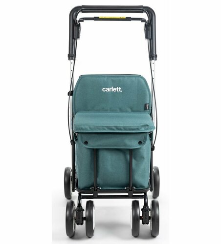 Carlett Senior Comfort Torba na zakupy na kółkach 29 l, niebieskozielony