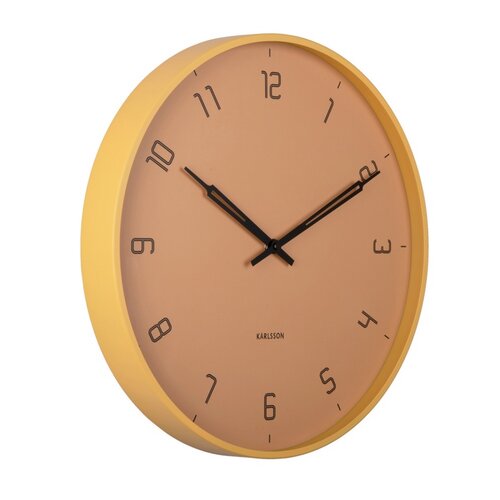 Karlsson 5950YE design falióra 40 cm, sárga