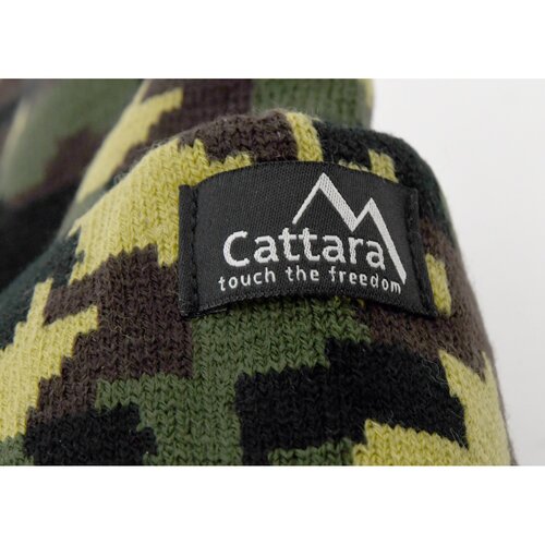 Cattara Шапка зі світлодіодним ліхтарем Army, зелений