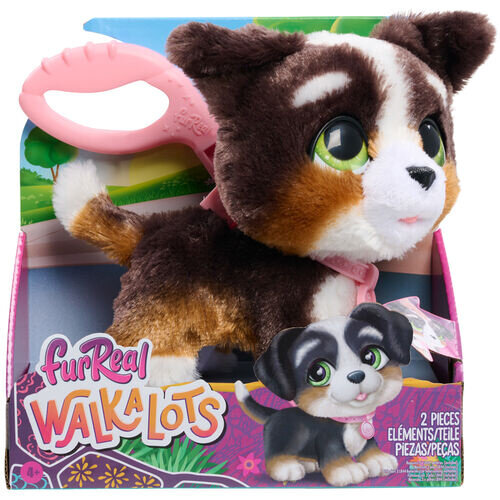 FurReal Walk-A-Lots Бернардин, Інтерактивний песик, білий/чорний/коричневий