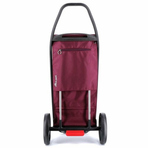 Rolser Geantă de cumpărături pe roți Com MF 8Black Tube, burgundy