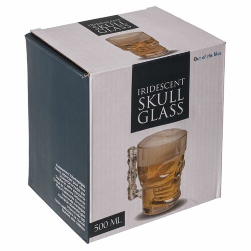 Pivska kozarec Lebka, 500 ml