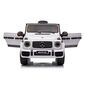 Baby Mix Mercedes-Benz, G63 AMG gyerek elektromos autó, fehér