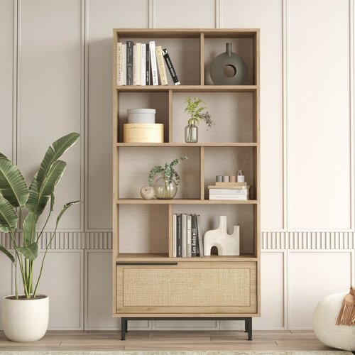 Knihovna One Walnut and Oak