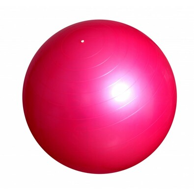Gymnastická lopta ružová, pr. 65 cm